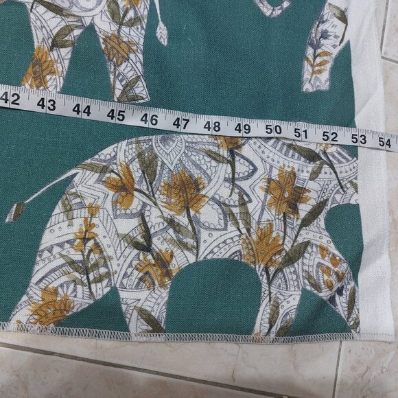 Thin Cotton Animal Print ELEPHANT fabrics Sewing Projects Fun Crafty Finds - Picture 5 of 7